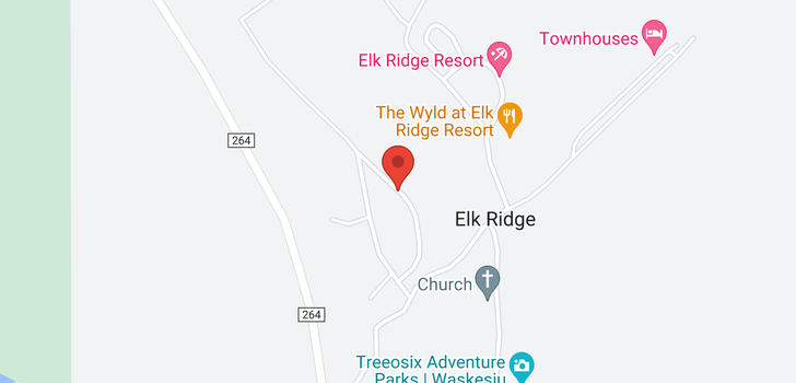 map of Lot 97 Elk Ridge Estates